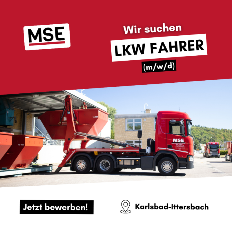 LKW-Fahrer bei MSE